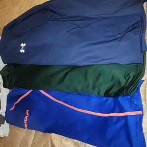 Sz YSM Under Armour Heat Gear Fitted Ls Tops Bundle